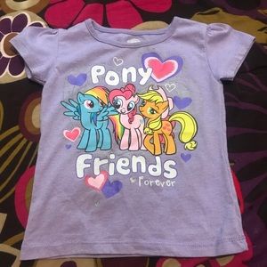 3/$9 My Little Pony Baby Girls 2T Novelty Shirt